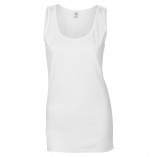 SoftStyle Junior Fit Tank Top White