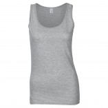 SoftStyle Junior Fit Tank Top Grey