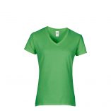 5V00L-340C_C1 irish green-5.3 oz- heavy cotton- v neck-ladies shirts- t shirt design- graphic t shirts